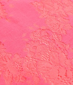 Rochie eleganta din dantela cu bumbac cu motive florale